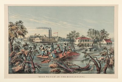:Yüksek su by Currier and Ives
