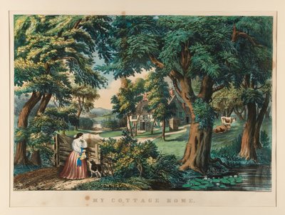 Yazlık evim. by Currier and Ives