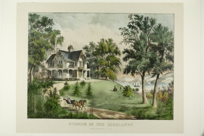 Yaylalarda Yaz by Currier and Ives