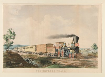 Ekspres Tren by Currier and Ives