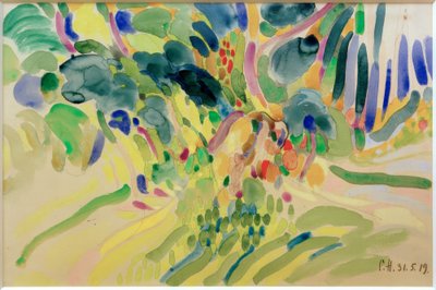 Garten in Blüte by Curt Herrmann