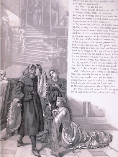 Juliet: "Bulutlarda oturan merhamet yok mu?", Romeo ve Juliet