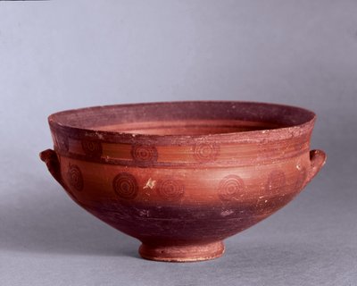 Kase, MÖ 1000-750 civarı (toprak çanak çömlek) by Cypriot Cypriot