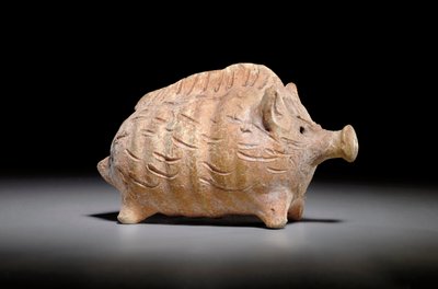 Helenistik çıngırak, MÖ 1. yy (pişmiş toprak) by Cypriot Cypriot