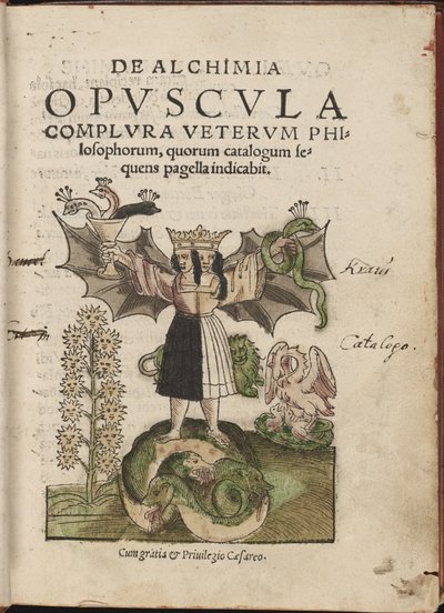 Alchimia opvscvla compvra antik filozoflar, 1550 by Cyriacus Jacob