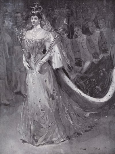 Kraliçe Alexandra, kendisi ve Kral Edward VII