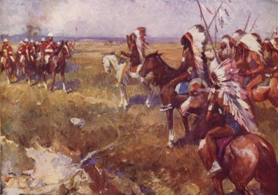 Kızıl Adamlar ve Beyaz Adamlar by Cyrus Cuneo