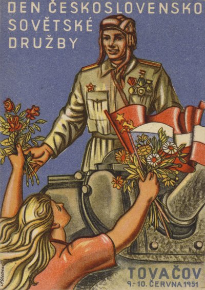 Çekoslovak - Sovyet dostluk günü, 1951 by Czech School