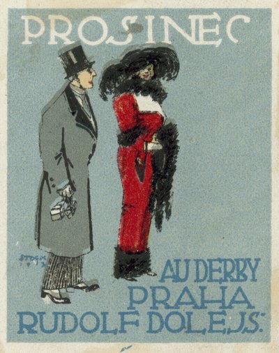 ARALIK AYI. Au Derby Rudolf Dole modası, Prag by Czech School