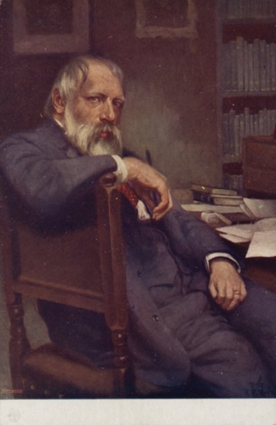Jaroslav Vrchlicky (1853-1912), Çek şair by Czech School