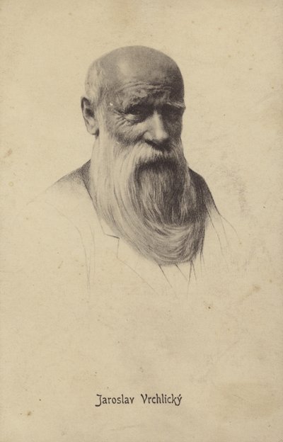 Jaroslav Vrchlicky (1853-1912), Çek şair by Czech School