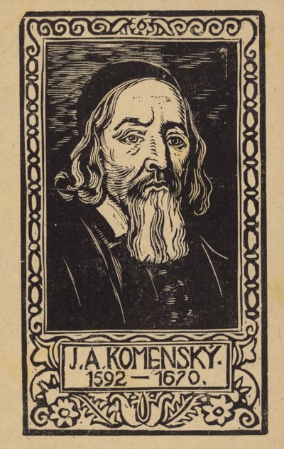 John Amos Comenius (1592-1670), Çek öğretmen, eğitimci ve yazar by Czech School