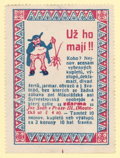 Bir böcek tutan adam by Czech School