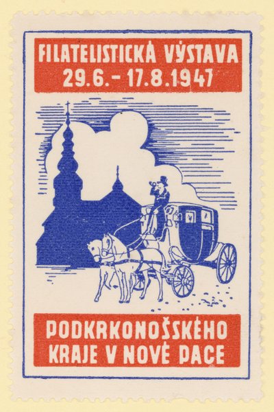 Filateli sergisi, Çekosolvakya, 1947 by Czech School