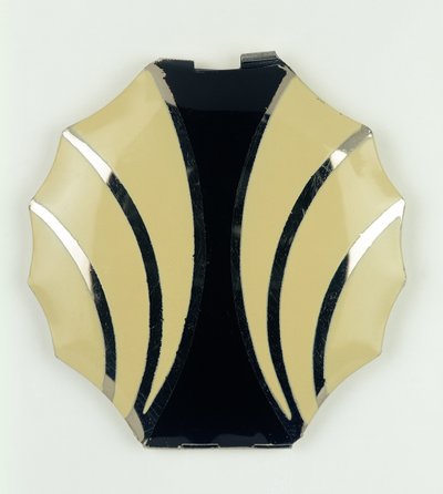 Prenses Art Deco Toz Kompakt, Çek, 1920