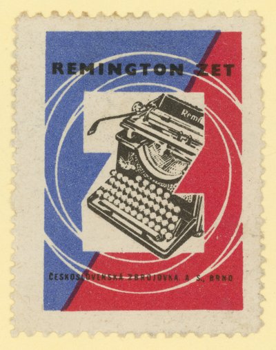 Remington daktilolar by Czech School