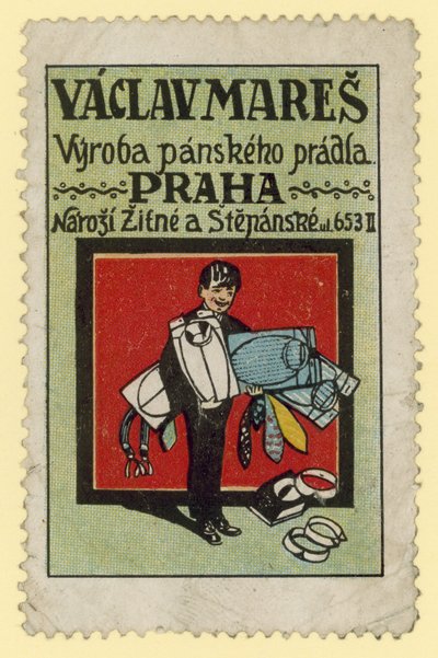 Vaclav Mares, erkek giyim üreticileri, Prag by Czech School
