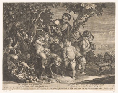Triomf van Bacchus by D. Brunn