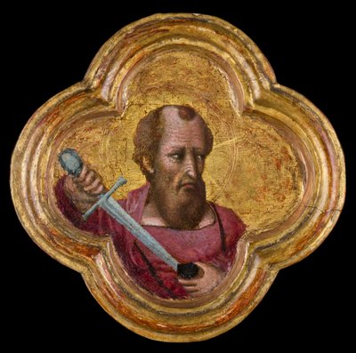 St. Paul (panelde sıcaklık) by Dalmasio di Jacopo Scannabecchi Dalmasio di Jacopo Scannabecchi