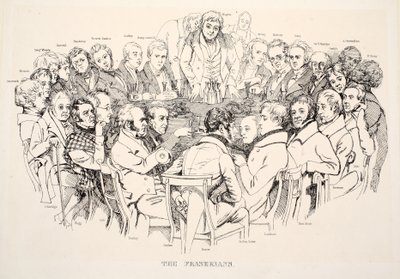 Fraseryanlar, pub. 1835 (gravür) by Daniel Maclise