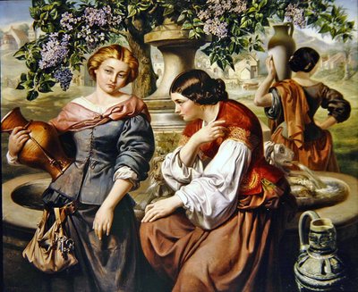 Köy Dedikoduları by Daniel Maclise