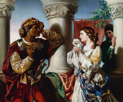Othello ve Desdemona by Daniel Maclise
