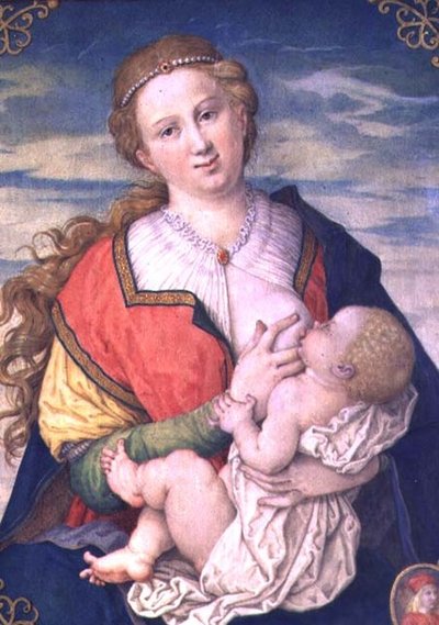 Bakire ve Çocuk, 1600 Albrecht Durer