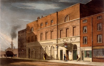 Doğu Londra Tiyatrosu, eski adıyla 'The Lyceum', 1826 by Daniel Havell