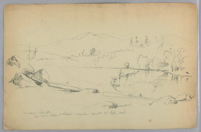 Ammonoosuc Nehri ve Beyaz Dağlar, N.H. by Daniel Huntington