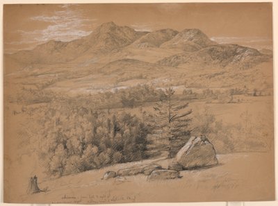 Çizim, Chocorua Dağı