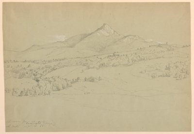 Tamworth Köyü yakınlarındaki Tepeden Chocorua Dağı by Daniel Huntington