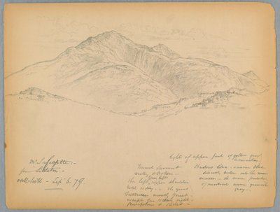 Oak Hill, Littleton, New Hampshire'dan Mt. Lafayette by Daniel Huntington