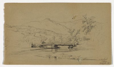 Mansfield Dağı, Stowe, Vermont by Daniel Huntington