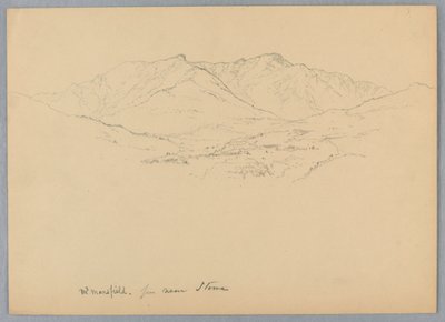 Mansfield Dağı, Stowe, Vermont yakınlarında by Daniel Huntington