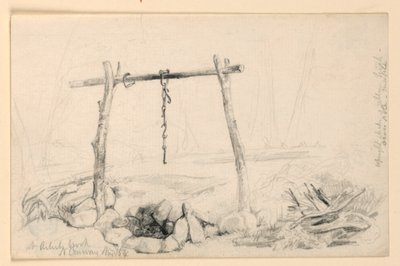 Şöminenin Dışında, Kuzey Conway, New Hampshire by Daniel Huntington