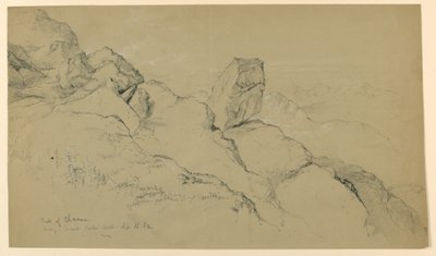Chocorua'nın zirvesi by Daniel Huntington