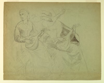 Udalı Kadın Çizimleri, "Titian V. Charles ve VII. Clement