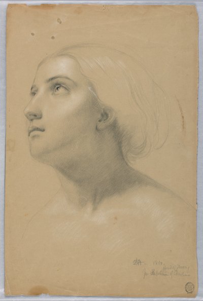 "Christiana ve Çocukları"nda Merhamet Başkanı için Çalışma by Daniel Huntington