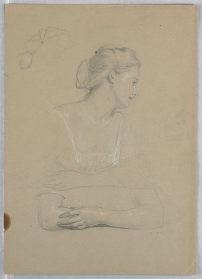 "Martha Washington Resepsiyonu" için Çalışma by Daniel Huntington