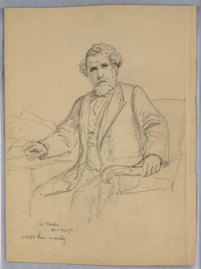 Charles J. Martin Portresi Çalışması by Daniel Huntington