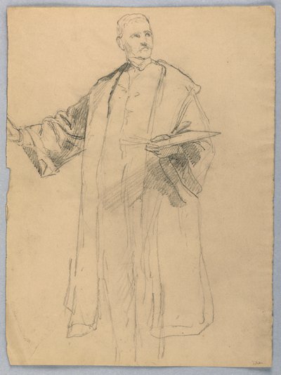 "Titian Gösterisi" için Çalışma by Daniel Huntington