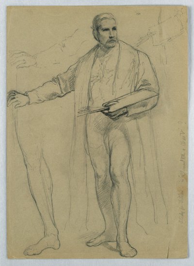 "Titian Gösterisi" için Çalışma by Daniel Huntington