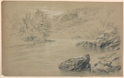 Androscoggin Nehri, Gorham, New Hampshire by Daniel Huntington