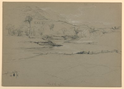 Dağların Görünümü, Cambridge Yolunda, Vermont by Daniel Huntington