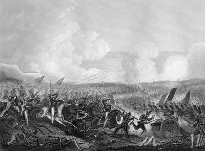 Salamanca Savaşı, İspanya, 22 Temmuz 1811 c1857. by Daniel John Pound