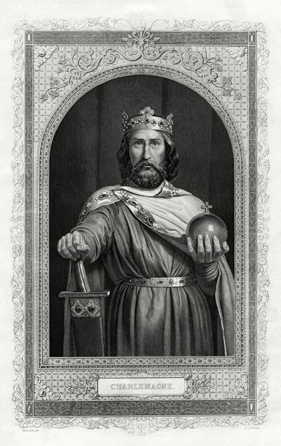 Şarlman, Frank kralı, 1875 by Daniel John Pound