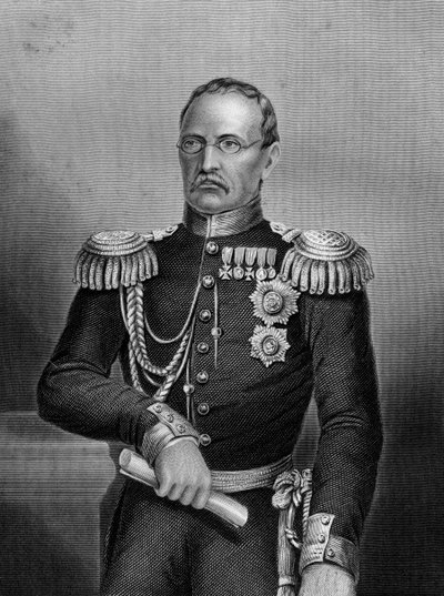 Prens Gortschakoff, Rus askeri, 1857 by Daniel John Pound