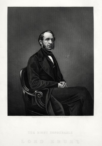 Richard Grosvenor, 2. Westminster Markisi, İngiliz aristokrat, c1880. by Daniel John Pound