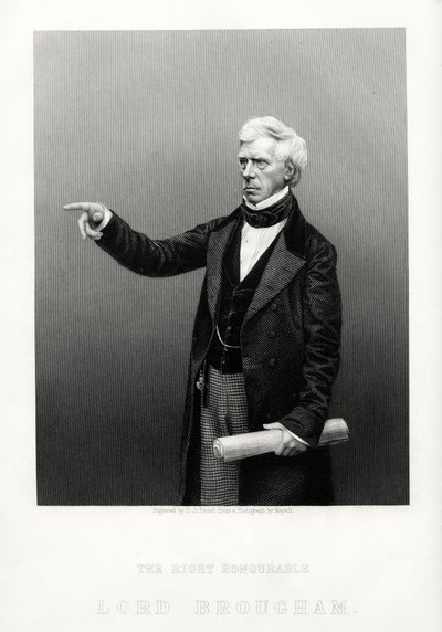 Çok Saygıdeğer Henry Brougham, Büyük Britanya Lord Yüksek Şansölyesi, c1880 by Daniel John Pound