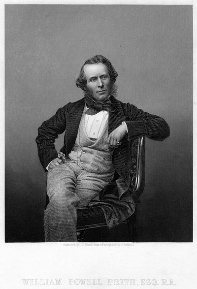William Powell Frith, c1860. by Daniel John Pound
